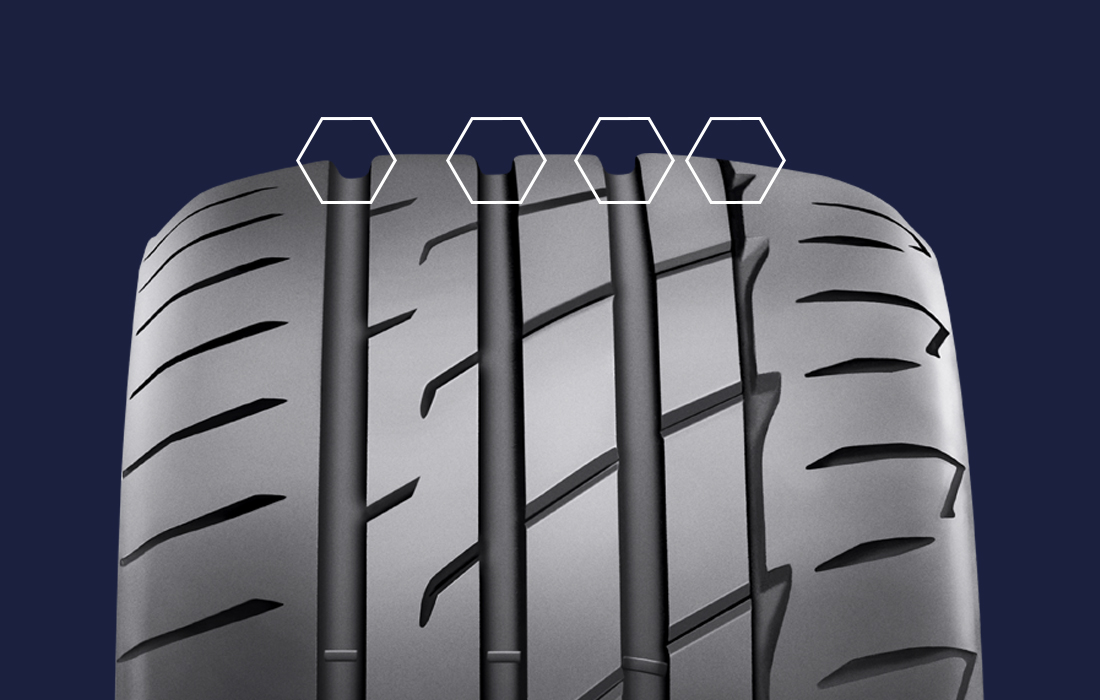 Triple & Half Grooves