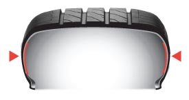 reinforced sidewall